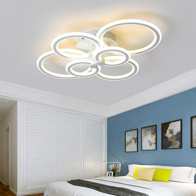 Double Glow Modern led chandelier for living room