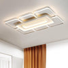 Lighting Garner - Rectangle Modern LED Ceiling Lights