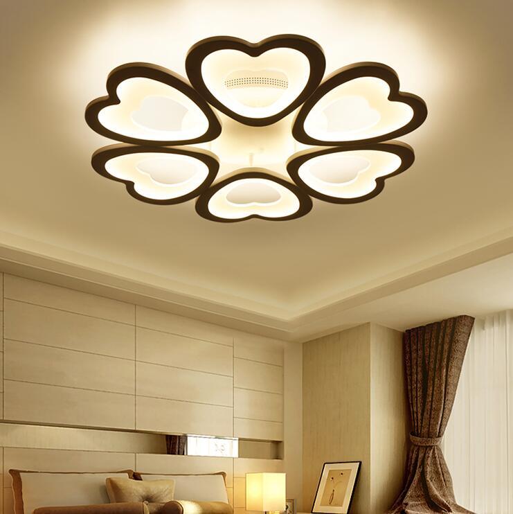 6 heads New Design Acrylic Modern Led Ceiling Lights