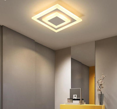 Round Square Modern LED Corridor Ceiling Light