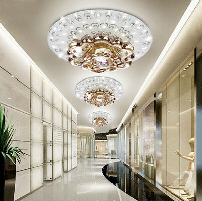 Creative LED Crystal ceiling lamp for Corridor