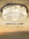 Luxury Hotel Villa Round ceiling crystal lamp