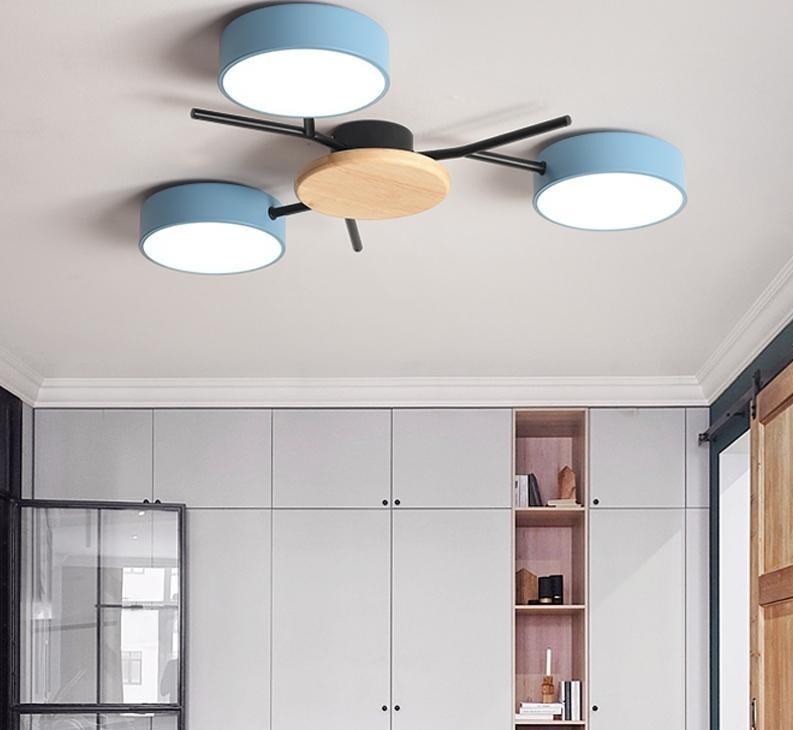 Nordic Ceiling Mounted Bedroom Lustre