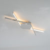 Aisle Chrome/Gold Plated Minimalist Modern LED Ceiling Lights