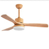 LED Wooden Ceiling Fans lamp For Living Room