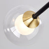 Nordic glass magic bean LED ceiling lamps