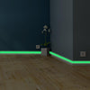 Luminous band baseboard Wall DIY Strip Stickers