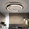 Modern intelligent LED dimming remote control ceiling fan light 