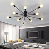  Retro spider Semi flush mount ceiling lamp fixture 