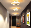 Black&White Corridor Metal Modern Ceiling Lamp