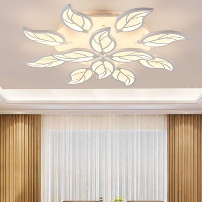 Design Leaves Shape creative LED ceiling lights