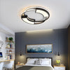 White Black balcony Round LED Ceiling Lamp