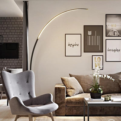 Led modern simple floor lamp