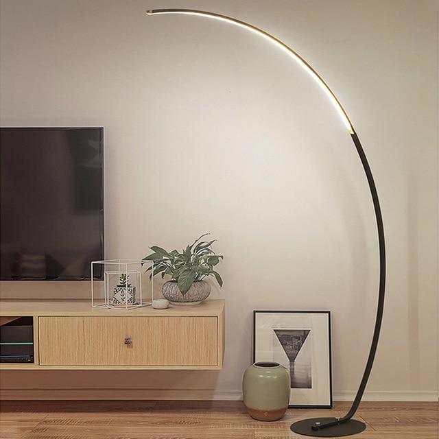 Led modern simple floor lamp