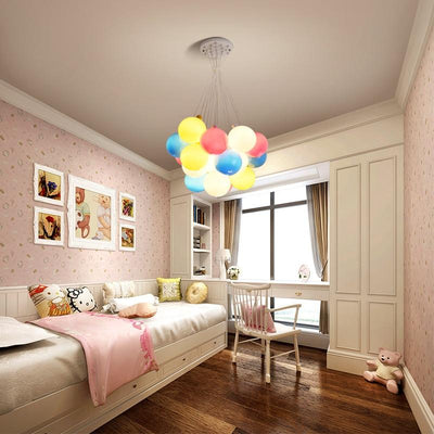 Multi-color Balloon LED Ceiling Lamp