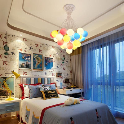 Multi-color Balloon LED Ceiling Lamp