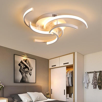 Spiral Bedroom Living room Ceiling Lights