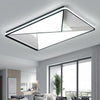 Rectangular Modern LED Ceiling Lights lamp with remote control