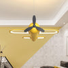 Kidsroom Cartoon Plane LED Pendant Lighting Fixtures