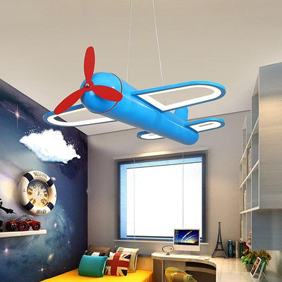 Kidsroom Cartoon Plane LED Pendant Lighting Fixtures