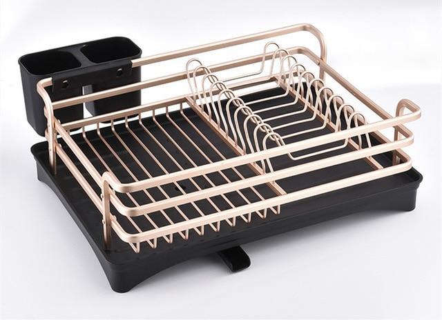 Stainless Aluminium Dish Drying Rack