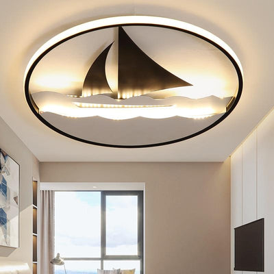 Modern LED Boat Design ceiling Chandelier Fixtures