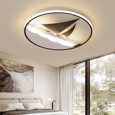 Modern LED Boat Design ceiling Chandelier Fixtures