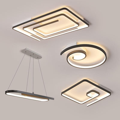 Modern LED Geometric Ceiling Lights