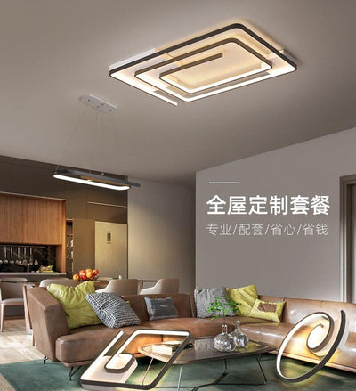 Modern LED Geometric Ceiling Lights