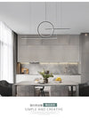 Circular String Pendant Light Fixtures