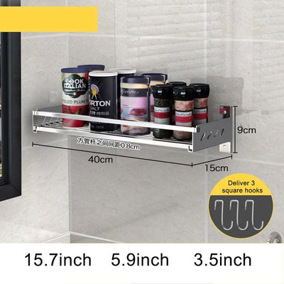 Stainless Steel Storage Hanging Shelf Kitchen Storage Rack