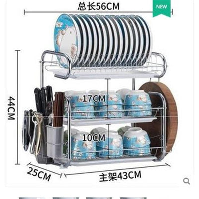 3-Layer Dishes Rack