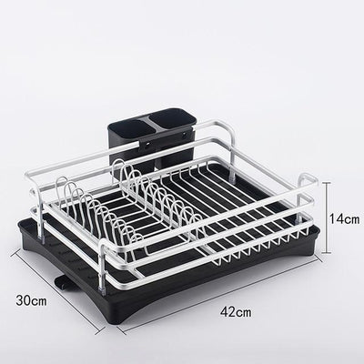 Stainless Aluminium Dish Drying Rack