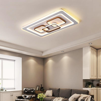 Modern LED Acrylic Square Round Ceiling lamp for home