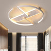 Crossed LED Ceiling Lights