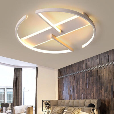 Crossed LED Ceiling Lights