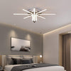 Chrome/Gold Plated led chandelier 90-260V  for living room bedroom study room