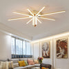 Chrome/Gold Plated led chandelier 90-260V  for living room bedroom study room