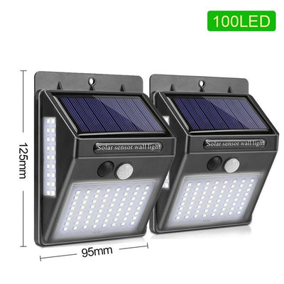 Solar  Waterproof Outdoor Lamp LED With PIR Motion Sensor Exterior Light