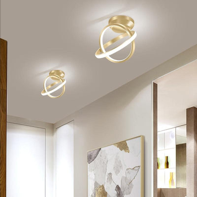 New Gold Aisle corridor balcony porch entrance cloakroom LED Ceiling lamps