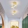 New Gold Aisle corridor balcony porch entrance cloakroom LED Ceiling lamps