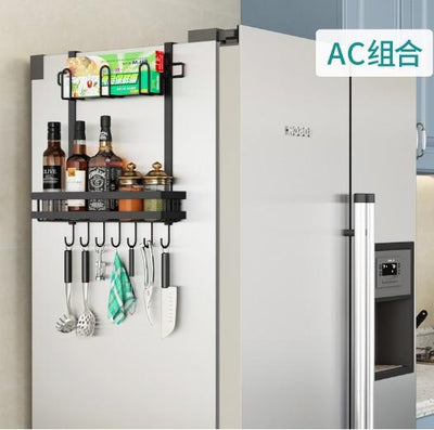 Multifunctional Refrigerator Rack Side Storage Rack  Organizer