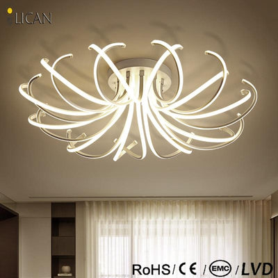 Modern flower shape Dimming light fixtures