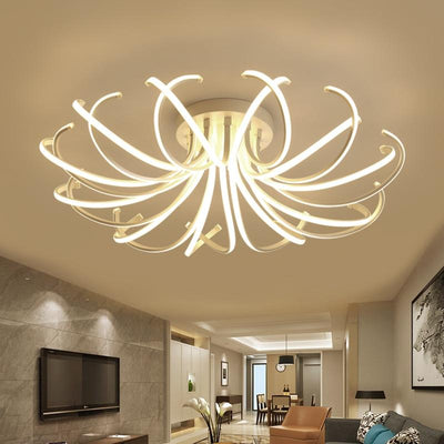 Modern flower shape Dimming light fixtures