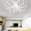 Modern flower shape Dimming light fixtures