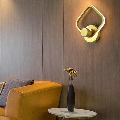 Gold Black wall sconce lights