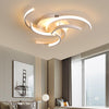 Modern LED Spiral Ceiling Chandelier Lighting Fixtures