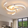 Modern LED Spiral Ceiling Chandelier Lighting Fixtures