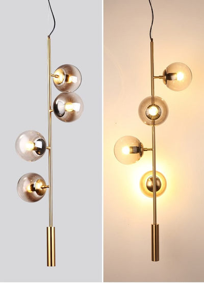 Nordic designer gold black Luxury pendant lights