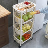 Multi-layer Kitchen Carts With Wheels